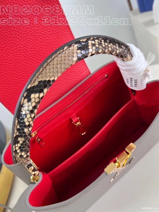 WIS LOUIS BB-31.5*20*11CM CAPUCINES VUITTON 0716